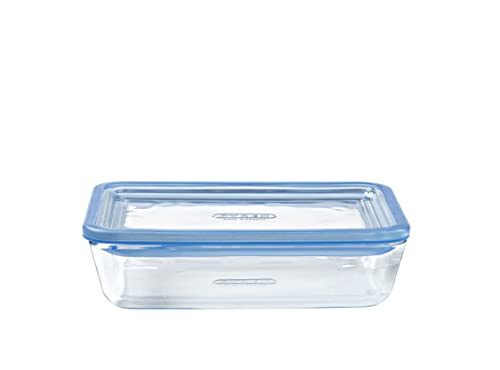 Pyrex Pure Glass Contenitore Rettangolare Ermetico Con Coperchio 19X14X5Cm 0.8 Litri - 2