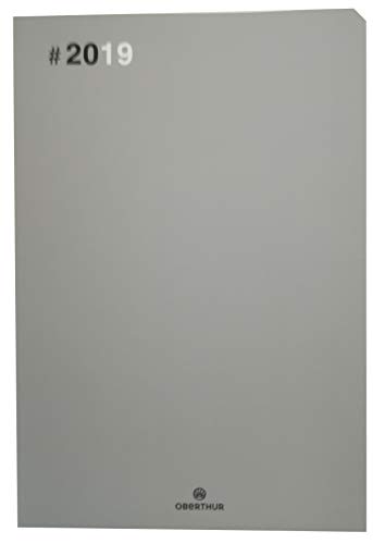 Oberthur - agenda civil 2019-21 * 27cm - 1semaine/2pages - serie FLEX (gris)