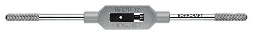 Bohrcraft Adjustable tap Wrench DIN 1814 No. 0/M 1 m - 8/Packaging, Set of 1, 43001500000