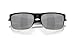 Oakley Mens OO9189 TwoFace Square Sunglasses, Matte Black/Chrome Iridium, 60 mm