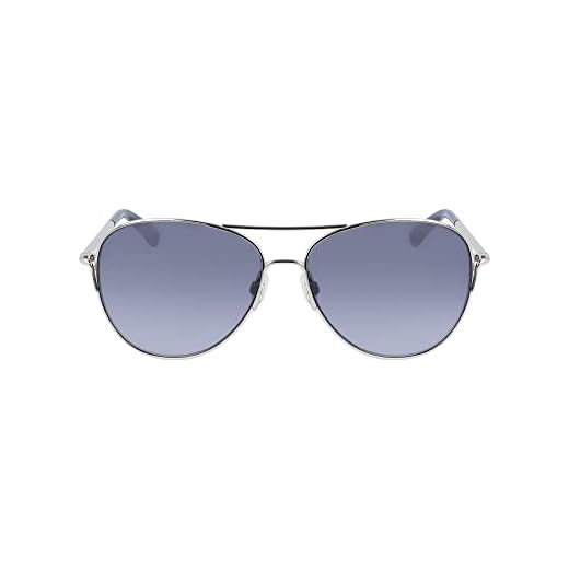 Anne Klein Women's Ak7070 Pilot Sunglasses