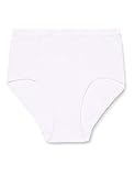 Nur Die Damen Tailleslip Comfort Half Slip, Weiß, XL EU