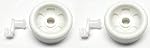 newlifeapp WD12X271 Lower Rack Roller Kit (4-Pack) - Dishwasher Replacement Parts & Wheels Compatible with GE, Hotpoint, Kenmore - Replaces AP2039084, PS259136, WD12X271KIT