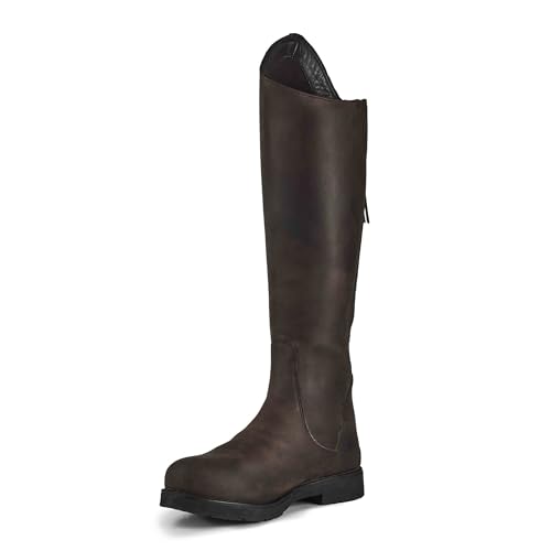Image of Moretta Shires Renata Womens Country Boots - Brown Adults 9