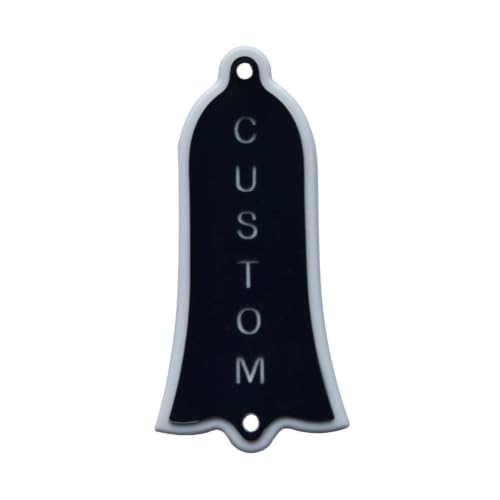 2-hole Historic Style Engraved Truss Rod Cover with Stainless Steel Screws for Vintage Historic Reissue R9 LP Les Paul/SG Engraved CUSTOM