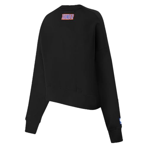 Sudadera Pro Standard NBA mujer talla S negra de cuello redondo 4