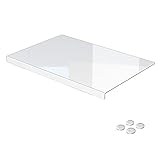 Clear Table Protector Plastic Pad Cloths Cover Mat Office Desk Mat Shelf Surface Protection Children...