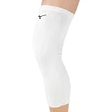 MIZUNO(ミズノ) バレーボール 膝サポーター(ロング) (1個入り) V2MY801901F ホワイト F