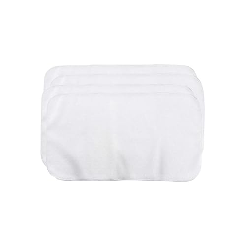 VAMOARPOL Carpet Cleaning Machine Accessories, Steam Mop Cloth, Compatible forKarcher Easyfix, SC1 SC2 SC3 SC4 SC5 Vacuum Cleaner Parts Microfiber Floor Cleaning Mop Cloth Pad Replacement(4pcs)