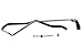 Sunsong 3404230 Power Steering Reservoir Hose