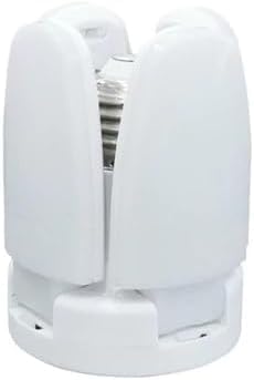 Generic 28W Foldable LED Petal Lamp in its folded, compact state