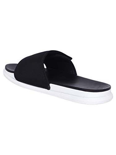 Image of AADI Men's Synthetic Leather Daily Casual Sliders /Flip Flop & Slippers
