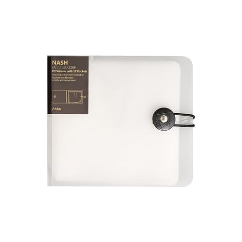 Estojo de disco de plástico de cor transparente para CDs, suporte para DVD, carteira, bolsa organizadora, bolsa, caixa de álbum de CD DVD, caixas com fivela
