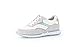 Produktbild Gabor Damen Low-Top Sneaker, Frauen Halbschuhe,Wechselfußbett,Moderate Mehrweite (G),Freizeitschuhe,Weiss/White/Pista.,39 EU / 6 UK