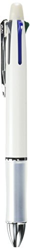 Pilot Dr. Grip 4+1, 4 Color 0.7 mm Ballpoint Multi Pen & 0.5 mm Pencil - White Body