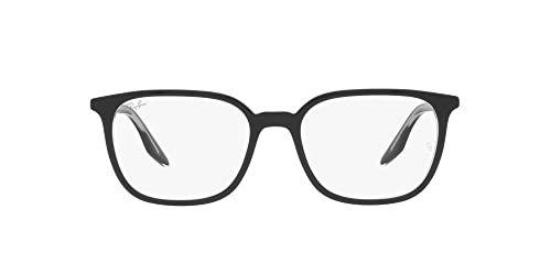 Image of Ray-Ban unisex-adult Rx5406f Low Bridge Fit Square Prescription Eyewear Frames