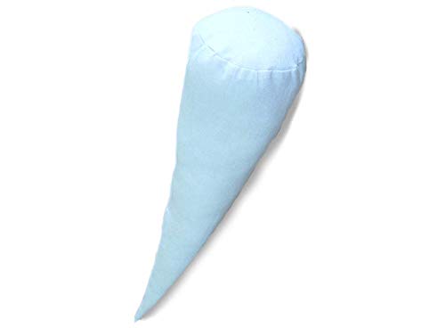 Glückspilz Personalisierte Schultüte Aus Stoff – Mit Namen Bestickt, Hai-Motiv In Blau, Für 70-cm-Papprohling