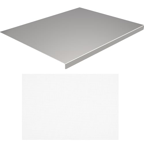 La mejor comparación de Tablas de amasar los mejores 10. 48 DECHOUS Tabla de Amasar y Cortar de Acero Inoxidable Superficie Antiadherente para Uso en Cocina y Mesas