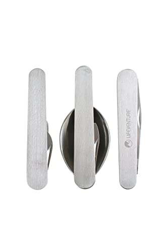 Couteau fourchette cuillère inox Life Venture durable et robuste - 3