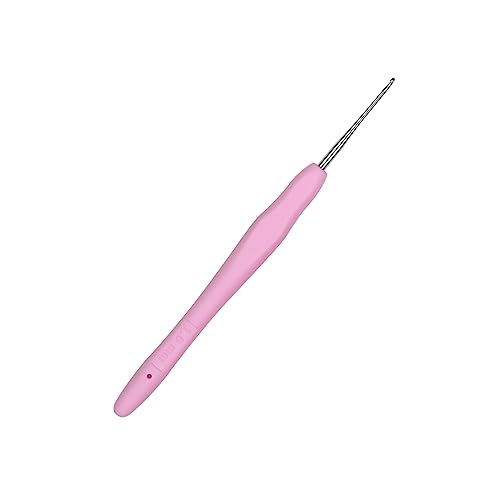 Image of Small Size Crochet Hook Lace Crochet Needle QLRFFLJOY 1.0mm Crochet Hook Embroidery Thread Knitting Weaving Tool DIY Lace Yarn Crochet Needles (1.0 mm)