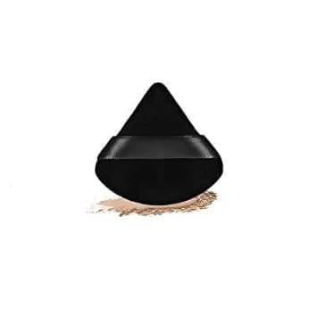 THR3E STROKES Blender Sponge Makeup Cosmetic Puff Makeup Sponge Foundation Powder Sponge Beauty Tools Women Makeup Accessories (Multicolour) (TRAINGLE) (PACK OF 1)