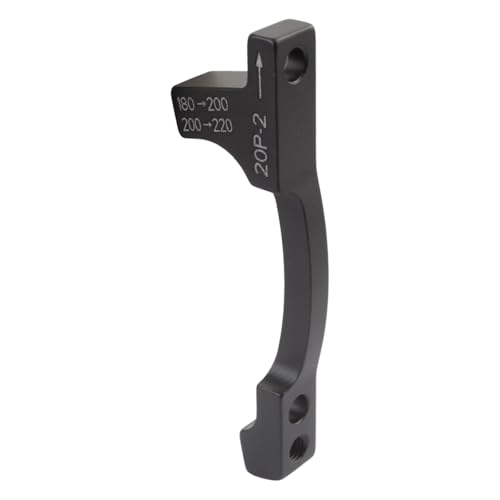SRAM Post Bracket 20 P 2 Disc Brake Adaptor - for 200mm and 220mm Rotors Only, Includes Bracket and Stainless Steel Bolts