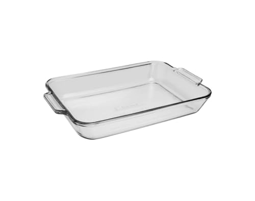 Anchor Hocking 4.8 Quart Rectangular Glass Baking...