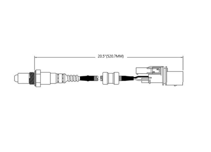 Sensor de Oxígeno Herko OX911 para Toyota Subaru Scion Lexus miniatura 5