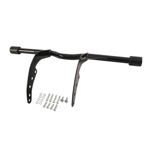 Barre protection Softail acier noir pour road trip et ville - 3