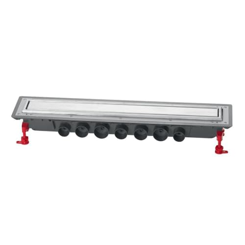 Caniveau douche VENISIO EXPERT Hauteur 89mm + Grille inox -1100mm