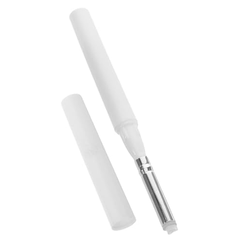 TOVINANNA アイシールメイクブラシ ダブルヘッドアイライナーペン アイライナーブラシ アイメイクブラシ 赤アイライナーペンシル 女性のための眉毛ステンシル アイメイクキット 化粧スタンプ 金属