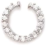 Mali Fionna Stylish AD Nose pin for Women & Girls