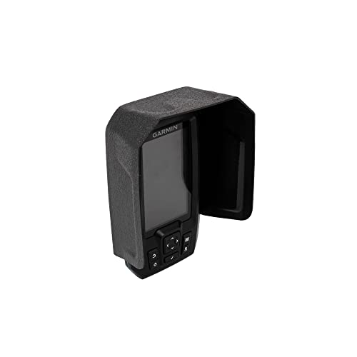 Image of BerleyPro Garmin Fish Finder Visor - Sun Cover & Glare Reduction - Fits Echomap UHD /UHD2 /Ultra, GPSMAP, Striker, Echomap Chirp & More - CNC Machined ASA Plastic