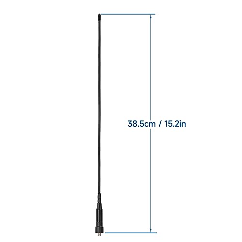 Antena de radio de doble banda VHF UHF para walkie talkie Baofeng UV-5R y UV-82 5