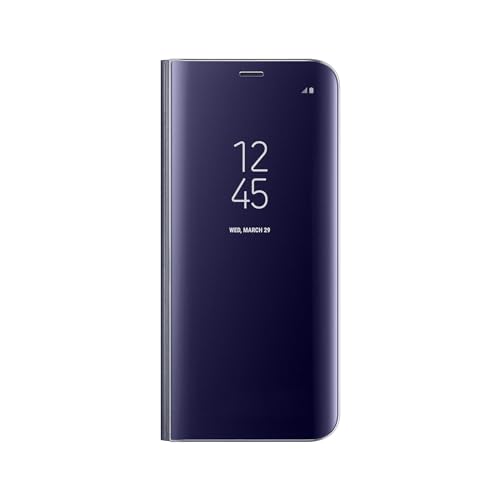 Samsung Galaxy S8 ONLY S-View Flip Cover with Kickstand, Orchid Grey