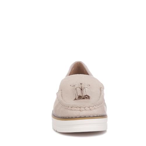 Daiki Platform Lug Sole Tassel Loafers3