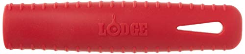 Lodge Silicone Hot Handle Holder for Carbon Steel, Red - image 5