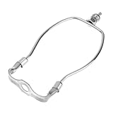 Aleación resistente: fabricada con material de aleación, que ofrece una durabilidad excepcional y un acabado pulido que complementa cualquier decoración, piezas de lámpara, soporte de pantalla de lámpara