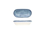 Kütahya Porselen Servierschale - Blue Stone - Porzellan - 16x8 cm (180cc) - 2er Set