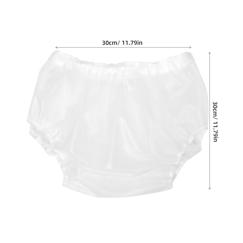 FOMIYES Wasserdichte Tpu Windelüberhose Für Erwachsene Wiederverwendbare Auslaufsichere Schutzunterhosen Unisex Für Komfortable Passform Und Zuverlässigen Nässeschutz