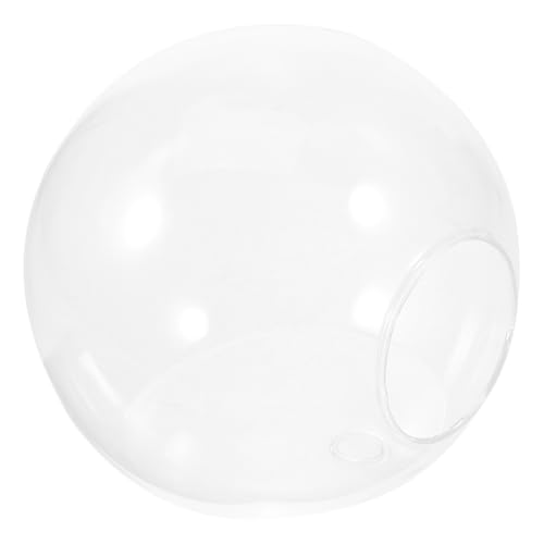 BESPORTBLE Wall Mounted Fish Tank Fish Lamp Aquarium Bowl Bubble Stone for Fish Tank Hydroponics Hanging Fish Bowl Aquarium Air Fish Bowl Vase Wall Plant Holder Transparent Glass