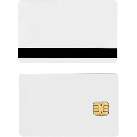 J2a040 Chip Java Jcop Cards，Joylifeboard Unfused JCOP21-80K Java Blank Smart Cards with 2 Track 8.4mm HICO Magnetic Stripe 3 Pack Cover