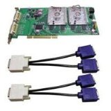 Geforce 6200 1GB GDDR2 Jaton carte graphique PCI pour corriger le manque de ports écrans sur PC