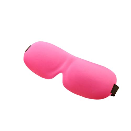 OFFIGAM 遮光アイマスク 立体裁断 軽量通気性 柔らかく快適な装着感 男女兼用 高弾性バンド付き 睡眠促進 ストレス解消 旅行 昼寝用 ローズ