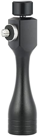 Binocular Tripod Adapter 1/4-20 Thread Quick Detachable Mount Suitable for Most Porro and Roof Binoculars (Black) Aluminium Universal Binocular Accessories Zhongzhen