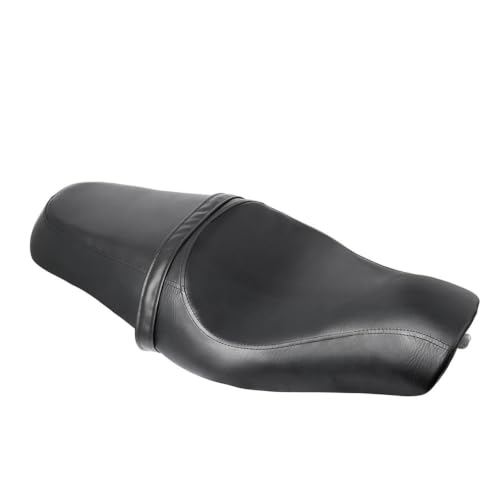 Selle moto conducteur et passager noir pour Sportster XL 1200 883 48 duo