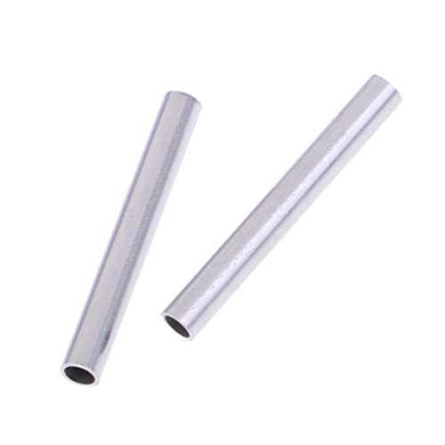 jojomis 10pcs Silver Stainless Steel Tubes Watch Band Strap Tube Accessory 20mm-26mm2