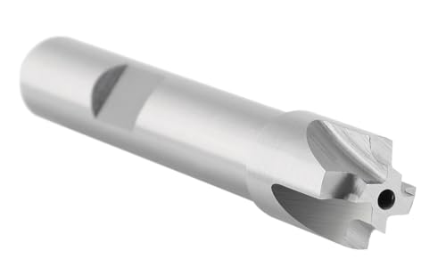 Image of Accusize''dustrial Tools 1 /16'', H.S.S. Corner Rounding End Mills, 3 /8'', Shank Dia, 7 /16'' Cutter Dia, 2-1 /2'' Overall Length, 1011-0116 | H.S.S. Corner Rounding End Mills, 7 /16 inch Cutter Dia, 2-1 /2 inch Overall Length