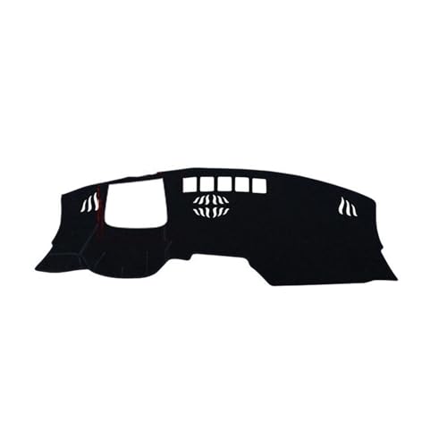 �Ԃ̃_�b�V���{�[�h�J�o�[ �p�̃}�c�_ 6 GL �A�e���U 2018-2023 �ԗp�_�b�V���{�[�h�J�o�[ �v��f�X�N �T���V�F�[�h�}�b�g ����~�߃p�b�h �A�N�Z�T���[(LHD With HUD Black)