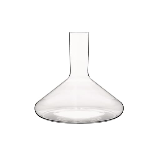 Alessi Eugenia NF09/4000 - Decanter di Design, Estetica Minimale, in Vetro Cristallino, 75 cl